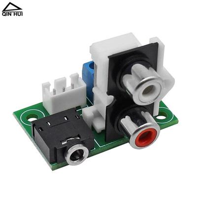 3.5mm Earphone RCA To XH2.54-3P Terminal Block Audio Adapter Board