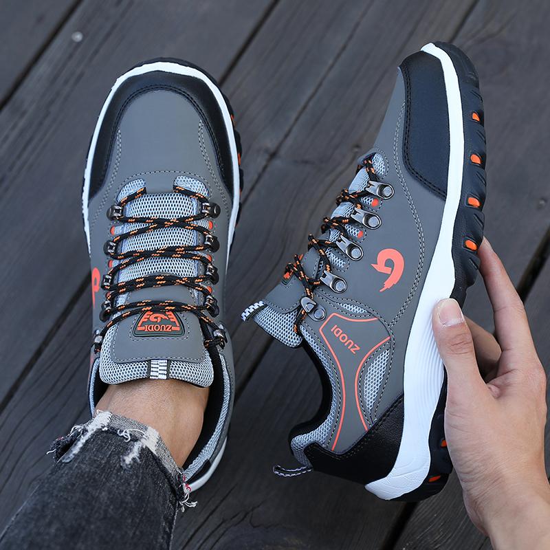 Summer Men'S Low Cut Single Shoes Fashionable Plus Size Men'S Shoes New Wear-Resistant Anti Slip Casual Sports Hiking Shoes