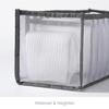 Foldable Underwear Storing Box Home Use Storage Drawer Divider Mesh Grid Organizer for