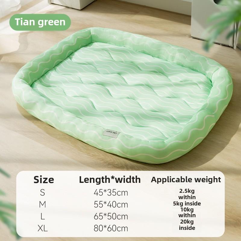 Frühling und Sommer Hund Wolkenform 3D Kühlmatte Kühle Katze Zwinger Zwinger Kleiner Hund Haustier Atmungsaktives Gehege