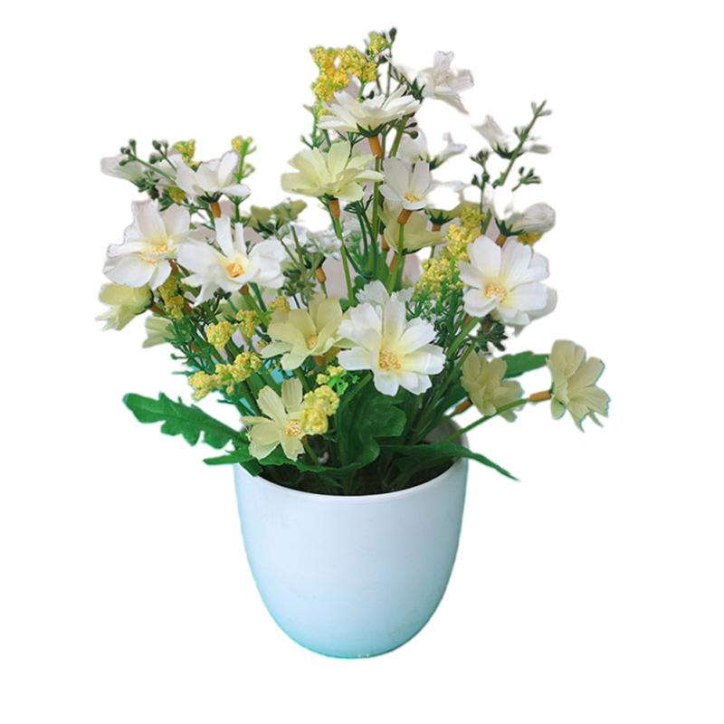 CUCU Simulieren Sie Blumentopf-Tisch-Bonsai für die Esstischdekoration zu Hause