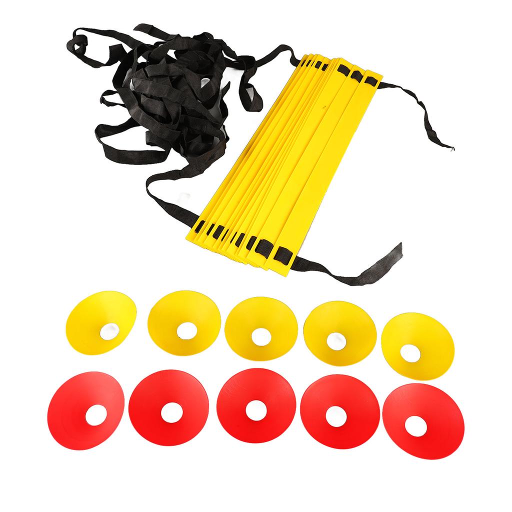 Speed Agility Train Kit Agility Football Ladder Soccer Cones Training Equipment with Bag