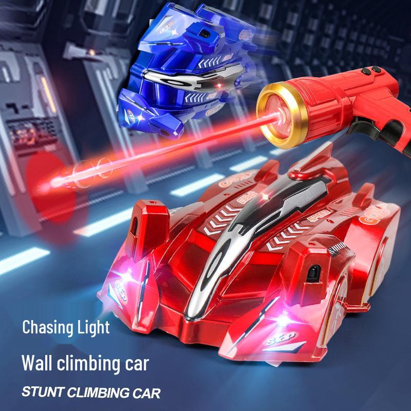 Infrared Light Remote Control Wall-Climbing Stunt Car - 2.4G Drifting Toy for Kids