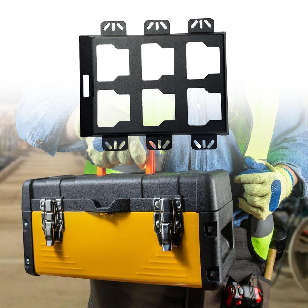 Upgrade Integral Mounting Plate for Packouts High-Strength Half Width Plate Power Tool Storage Mounting Plate