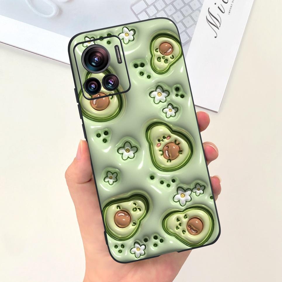 For Motorola Edge X Case Edge X30 Luxury Stylish Painting TPU Soft Phone Cover for Motorola Moto X30 Pro Bumper Silicone Coque