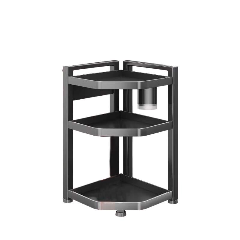 Yunshuang 3-poziomowy kuchenny regał narożny do przechowywania