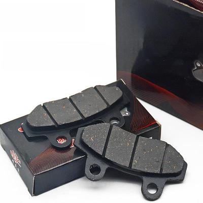 Motorcycle TBT Electric Vehicle Disc Brake Pads - Double Pump CBX Leather Brake Pads for Battery Cars