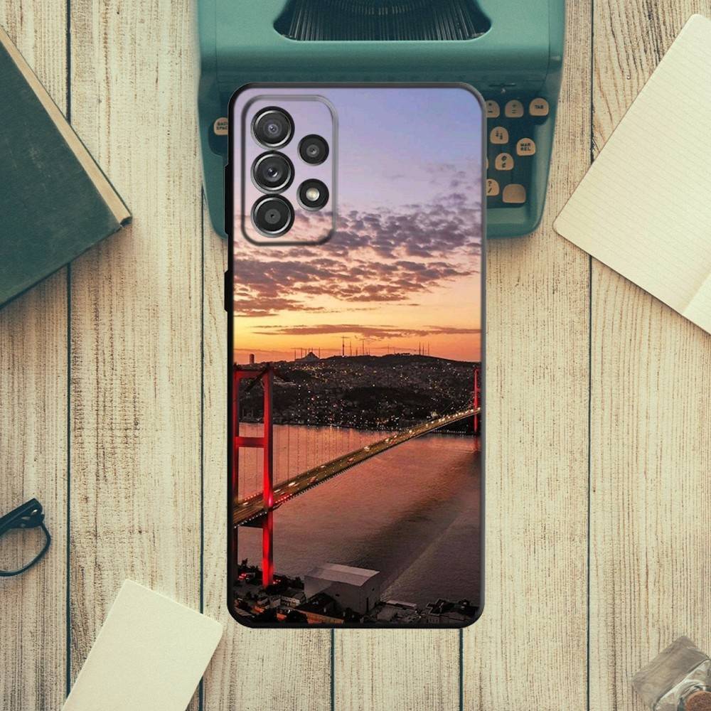 Turkey Istanbul Scenery Phone Case For Samsung S21,S22 Ultra,S20,S30 plus,S22 plus,S23,S30 ultra 5G Silicone Cover