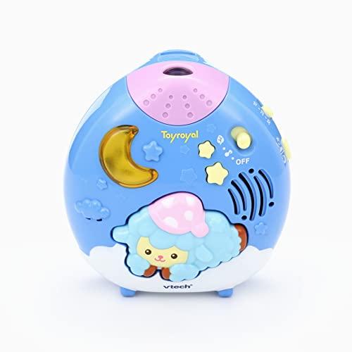 Toy Royal Goo Goo Sheep Theater with Melody (Sound Sensor/Night Light) Attachable to Baby Bed (Video Projection/Freestanding)