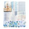 Retro Floral Butterfly Journal Stickers: DIY Decoration Kit