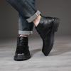 Fashion Black Men's Boots High Quality Minimalist British Style Outdoor Leisure Business Party Wedding Comfortable Motorcycle Shoes Hot