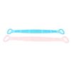 26.77in Silicone Back Scrubber Straps Double Sided Food Grade Safe Silicone Body Scrubber Belts with Anti Slip Handle