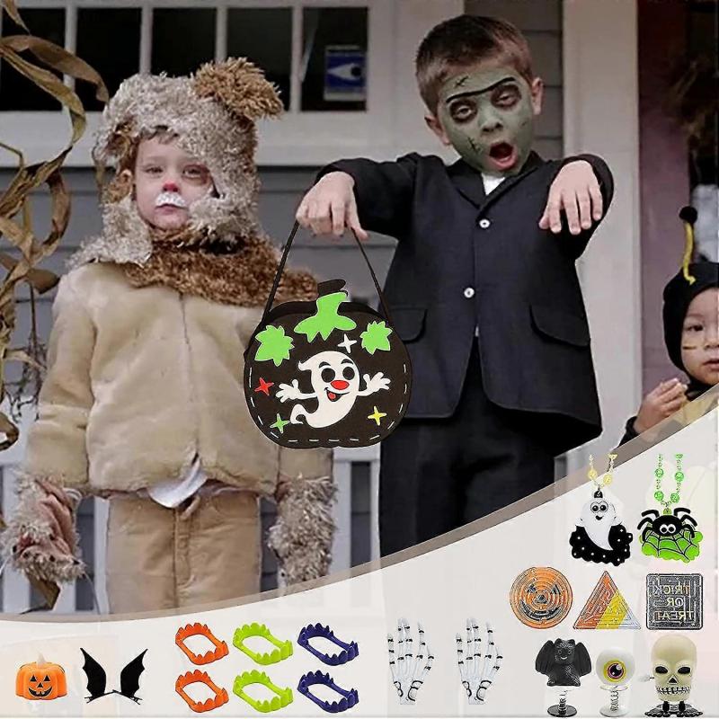 Halloween Assortment Toys,halloween Props Toy Set - Halloween Party Toys Assortment For Kids, Halloween Goody Bag Stuffers
