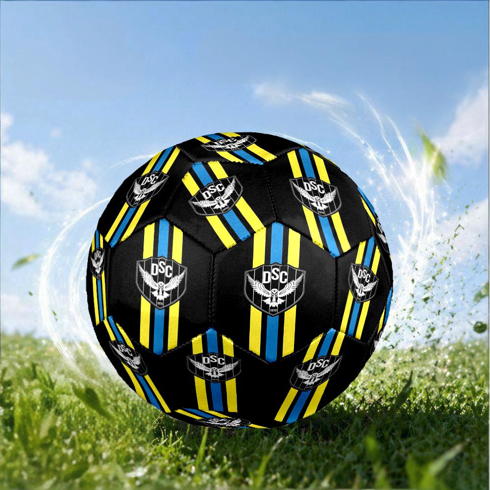 Duhok Sports Club Emblem Size 5 Soccer Ball,Indoor/Outdoor Suitable for Training Matches Tournaments Practice Games Perfect Gift for Fan