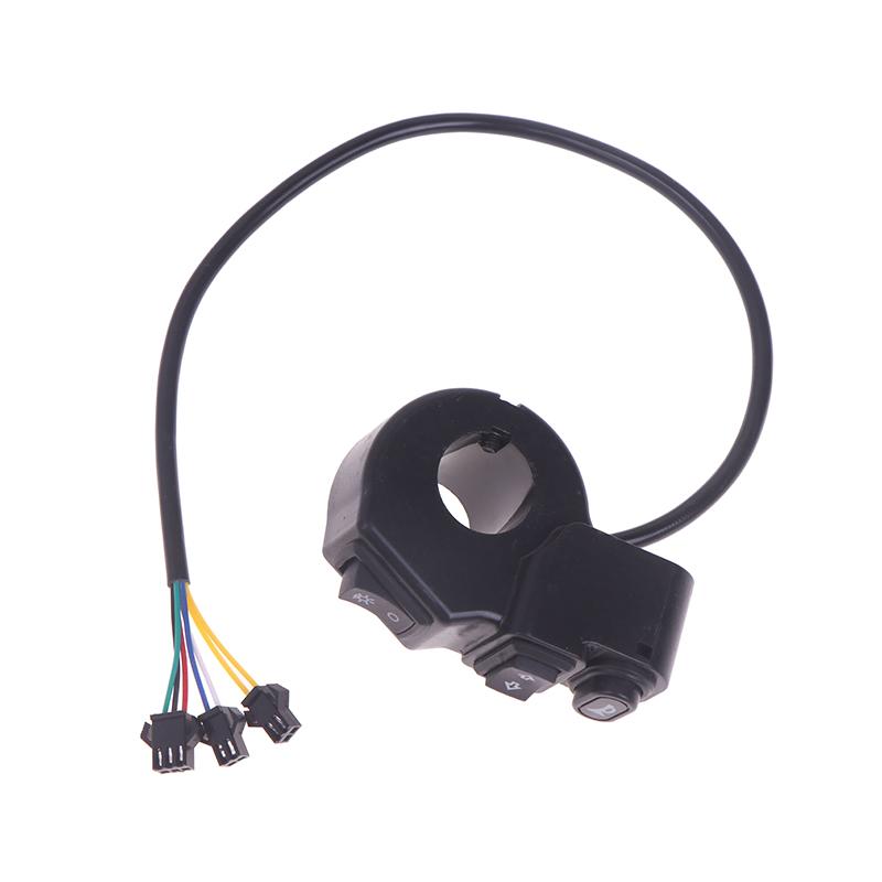 Dc12V 3 In1 Motorcycle Switch Quad Headlights Turn Signal Horn On/Off Button For Bike Scooter Electric Vehicle Moto Handlebar