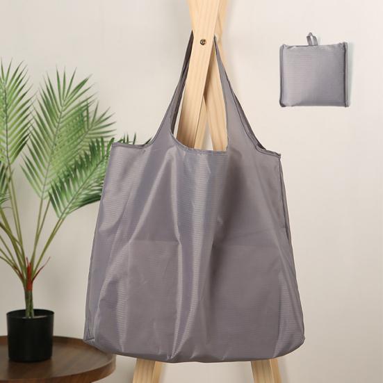 Reusable Shopping Bag Foldable Large Capacity Grocery Tote Bag with Pouch Portable Oxford Cloth Shopping Bag for Travel And Outdoor Use