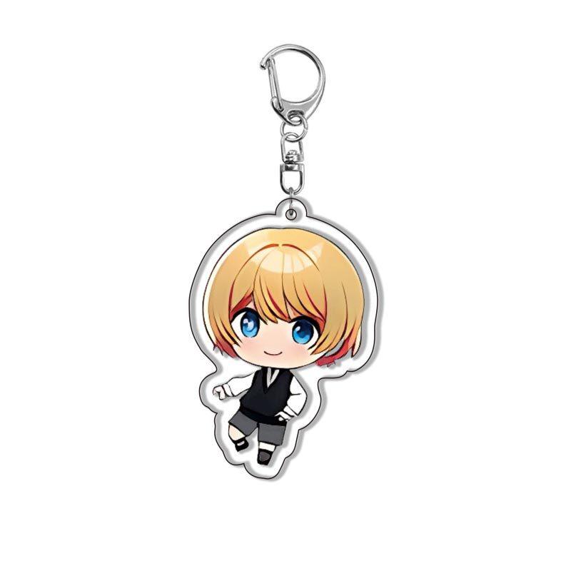 Аниме Акриловый Брелок Моя Геройская Академия Звездный Ребенок Хошино Ай Румей Мультяшный Персонаж Подвеска Аксессуар Подарок Для Фанатов Для Ношения Мини Легкий Портативный 5.5CM
