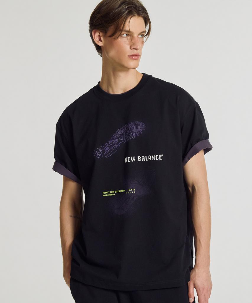 Nyuballanseu Nbneg31703 / Uni Trackster Short Sleeve T-Shirt (Black)