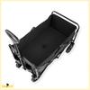 Sunshine beach stroller black foldable tourist beach trailer 100kg