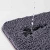 Home Bath Mat Non-slip Bathroom Carpet Soft Coral Fleece Memory Foam Rug Mat Kitchen Toilet Floor Decor Washable 600x900mm