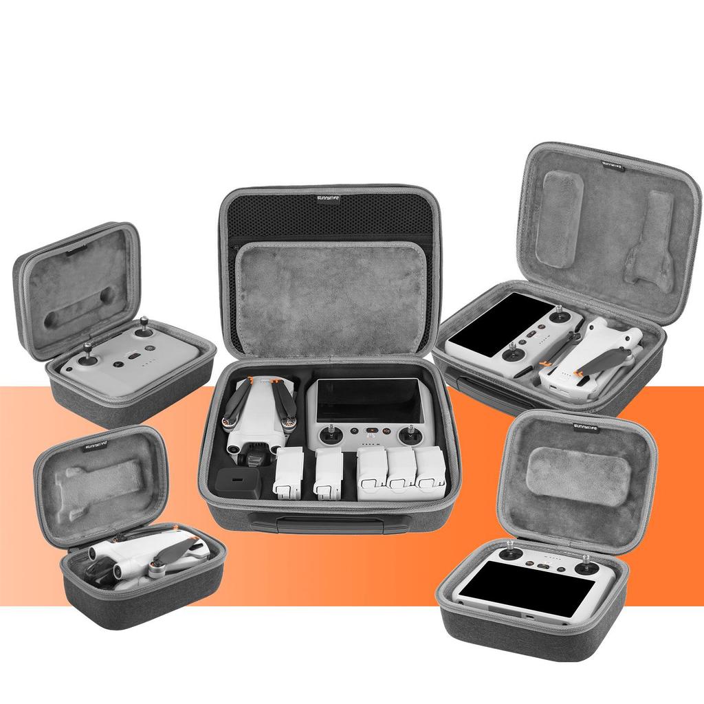 Sunnylife Mini 3 Pro Handheld Storage and Messenger Bag for Remote Control and Camera Body