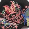 Butterfly Embroidered Sun Hat Comfortable Breathable Baseball Hat For Women Outdoor Cycling Running Tennis Hiking  White