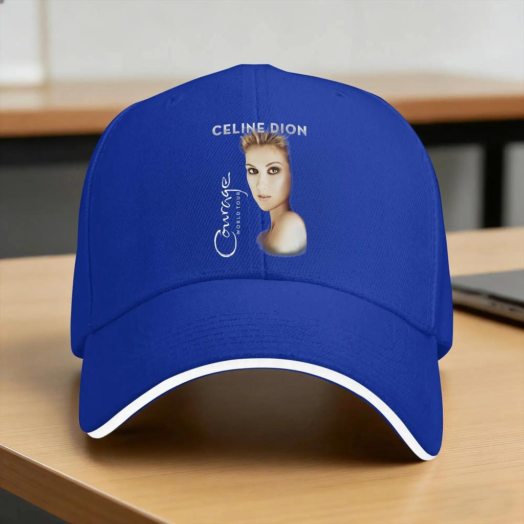 Celine Dion Baseball Cap Fashion Trucker Hat Summer Women Unisex Kpop Rock Baseball Caps