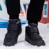 TUINANLE Women's Soft Bottom Non-Slip Velvety Winter Boots - Warm Old Beijing Style Snow Boots Men Cotton Shoes