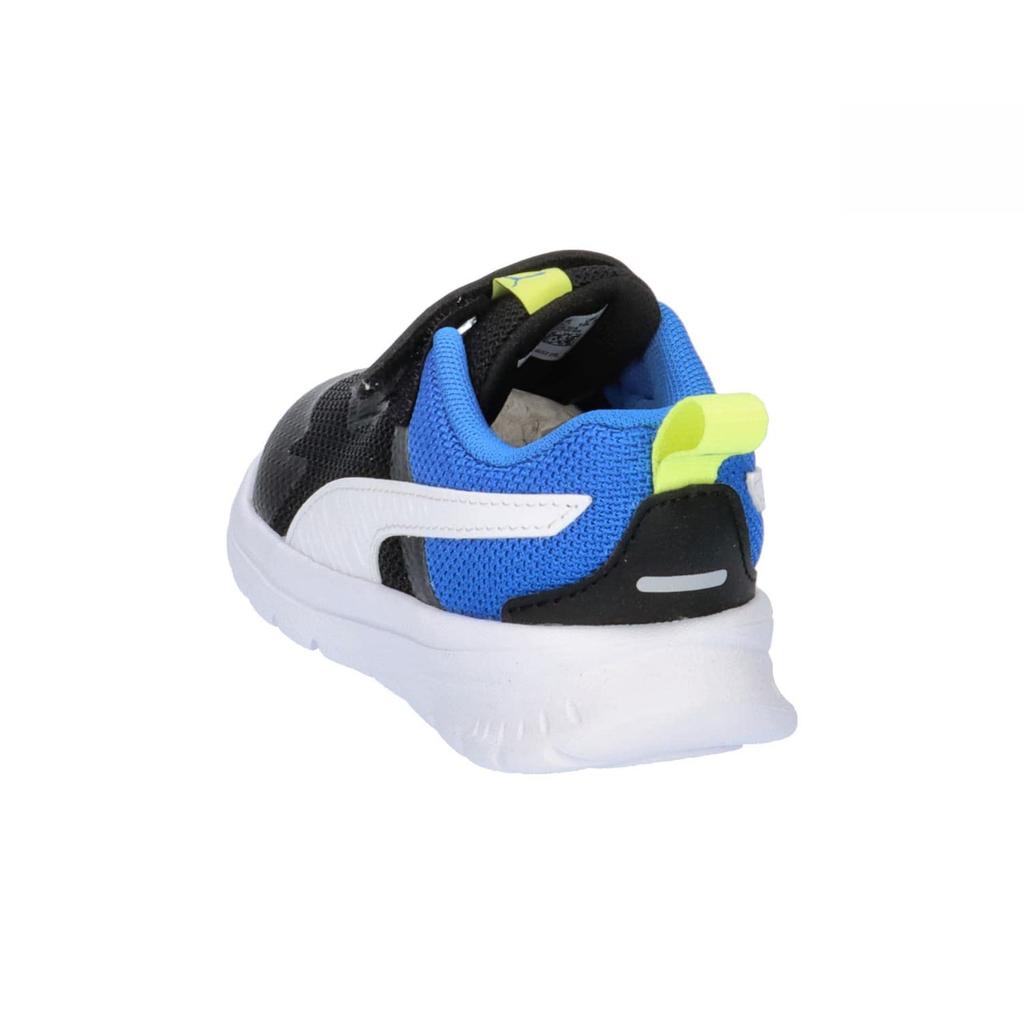Puma Evol Blanc Mesh Sneakers 2022 Puma Blue Size Cm AC+INF Kids' (386240), Fall/Winter Colorway, Black/Puma White/Victoria (04), 12.0