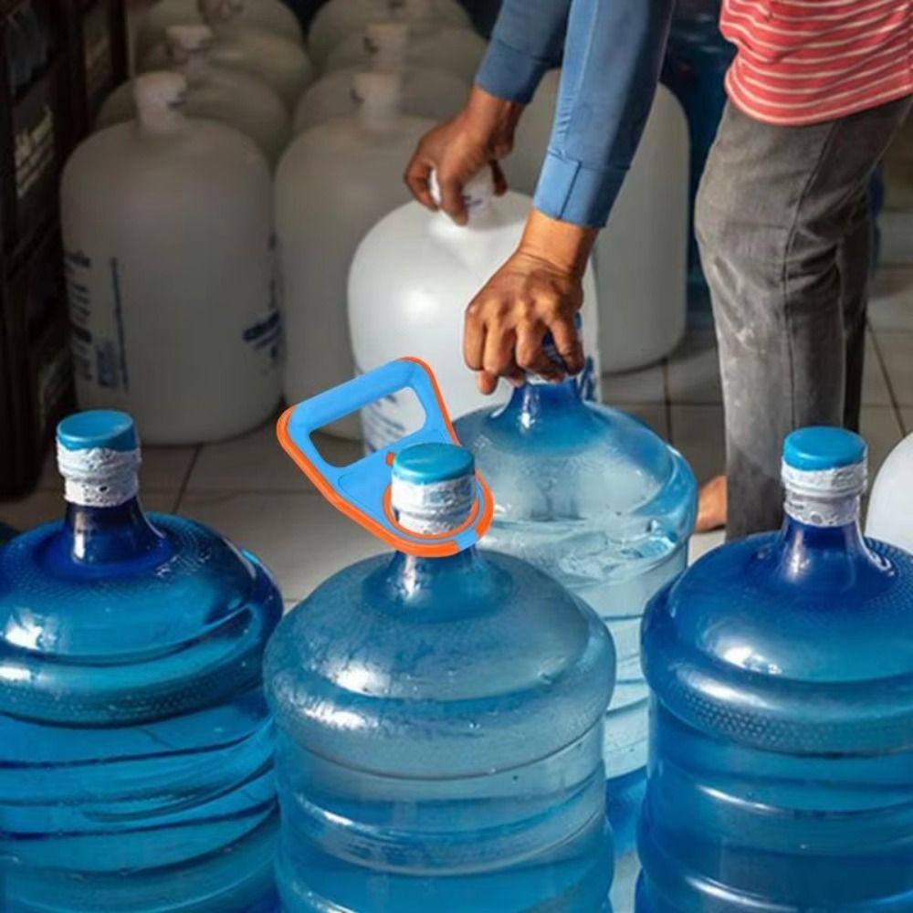 Zesílené vědro s uchem, zvedací zařízení, úspora energie, nosič lahví, nový držák na džber s vodou, domácnost