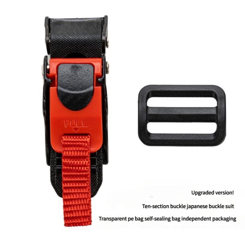 Universal ABS Helmets Clip Lock with Rapid Snap On Design Adjustment Motorcycle Cap Fastener for Outdoor Enthusiasts
