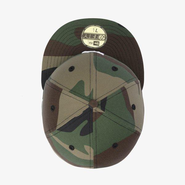 New Era Detroit Tigers Basic Fitted Cap Woodland Camo 15131705