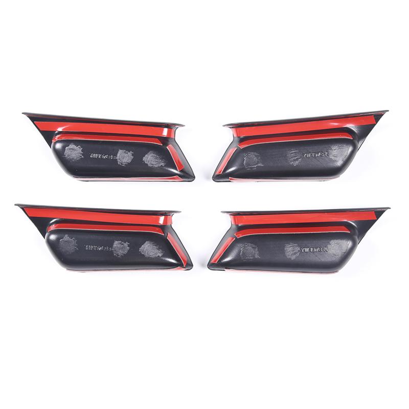 For Land Rover Freelander 2 LR2 2007-2015 Car Inner Door Handle Bowl Decoration Cover Trim Stickers ABS Inside handle protection