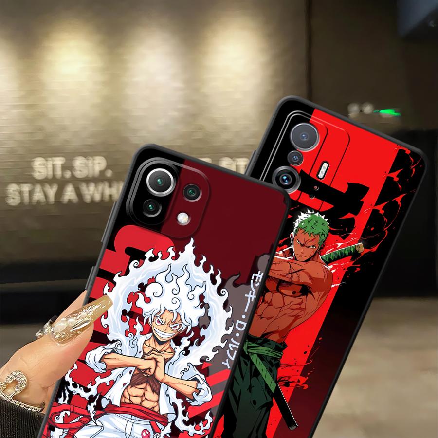 Ones Pieces Luffy Case for Xiaomi Mi CC9Pro 9T 10 11 13 Lite 11T 14 Pro 13 9 10T Phone Cover
