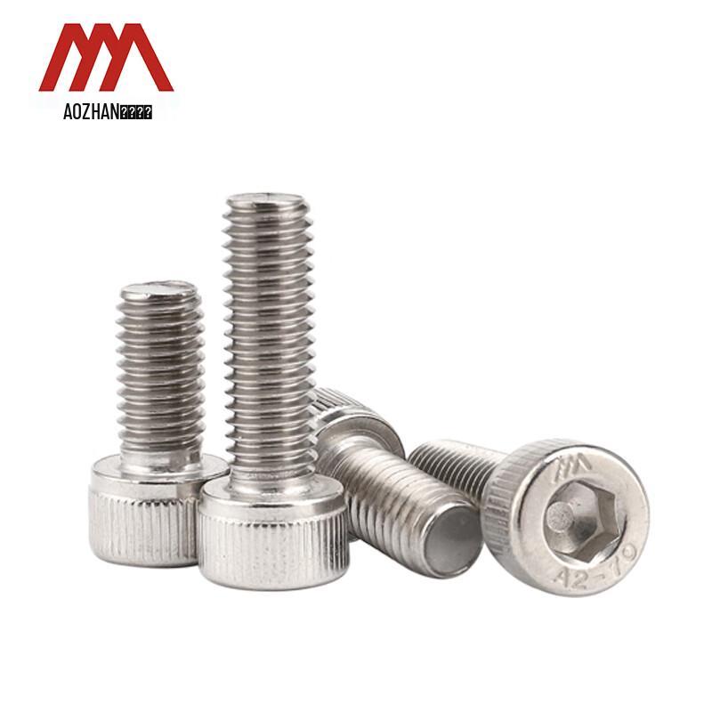 AOZHAN 304 Stainless Steel Hex Socket Cap Head Screws