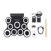 Roll Electronic Drum Set Beginner Friendly Portable Pad Builtin Speakers Music
