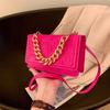 Shoulder Bag Crossbody Women Soft Leather Fashion Simple Solid Color Casual