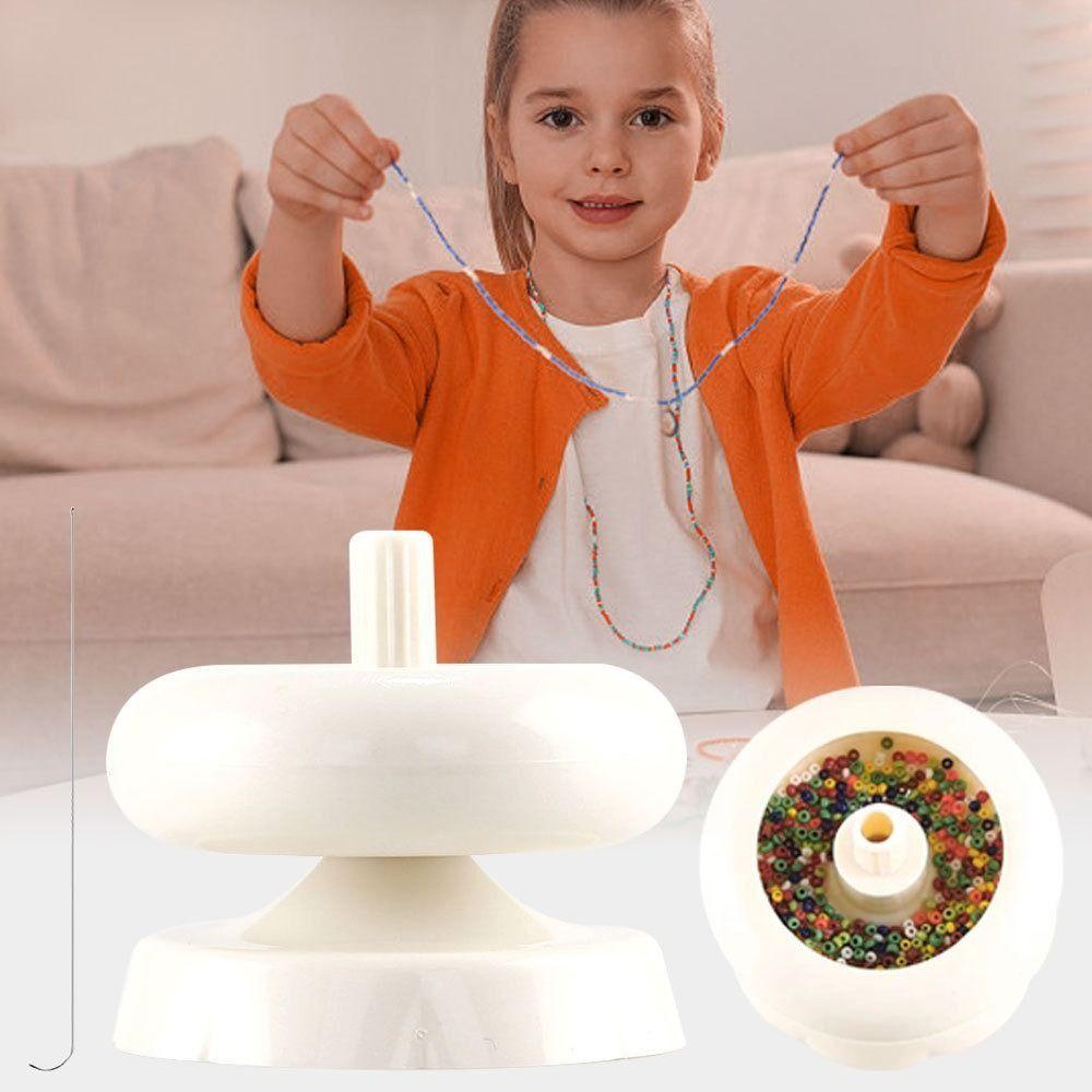 Necklace Convenient Bead Spinner Beading Device Quickly Spinning Bead Bowl DIY Beading Tool Jewelry Making