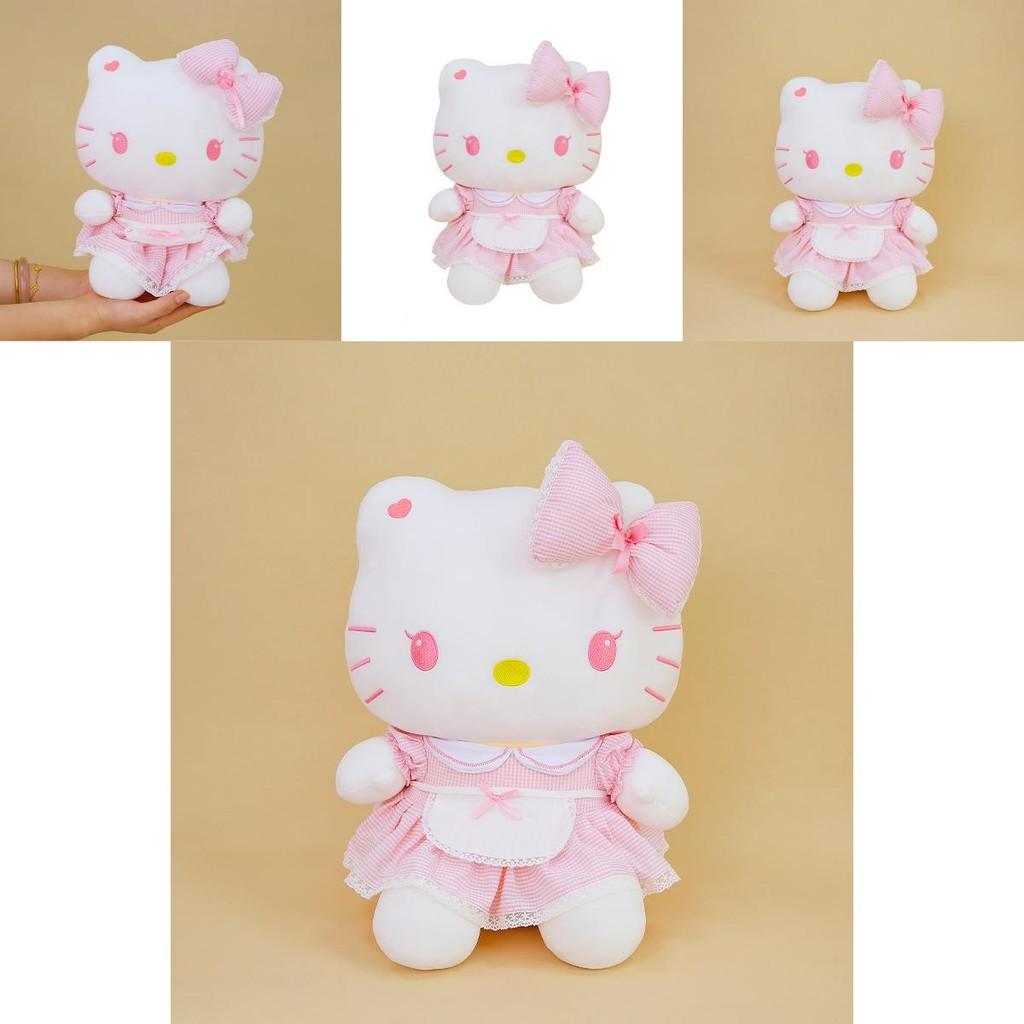 Hello Kitty Kuscheltier aus kurzem Plüschstoff für Schlafzimmer und Spielzimmer