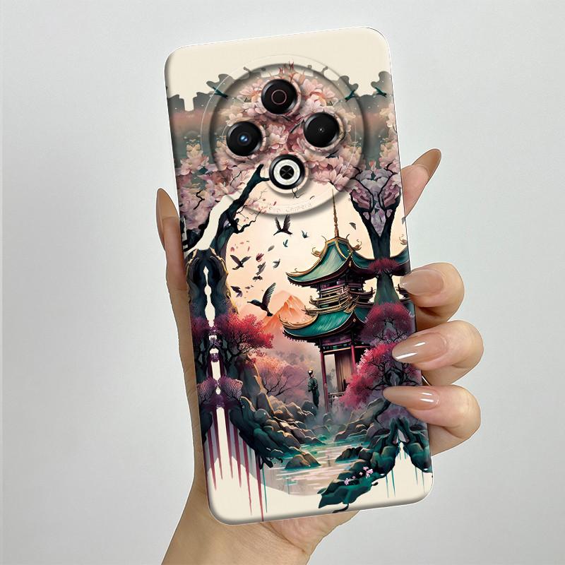 For Tecno Spark 30 4G KL6 Phone Case Cover Silicone Sweet Painted Shell Cartoon Funda Lovely Printed Protective Casing Coque