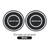 2pcs Car Anti Slip Insert Mat Coaster Water Cup Slot Decorate Pad For Mercedes Benz AMG A B C E S G Class W201 W210 W108 W205