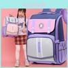 Adorable Oxford Fabric Kids Backpack With Spacious Design For Boys And Girls