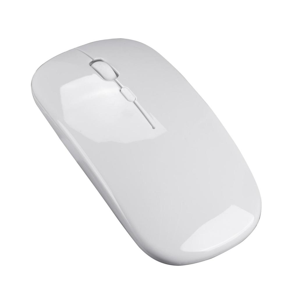 Wireless Rechargeable Mouse for Laptop Computer PC Slim Mini Noiseless Cordless Mouse 2.4G Mice for Home/Office