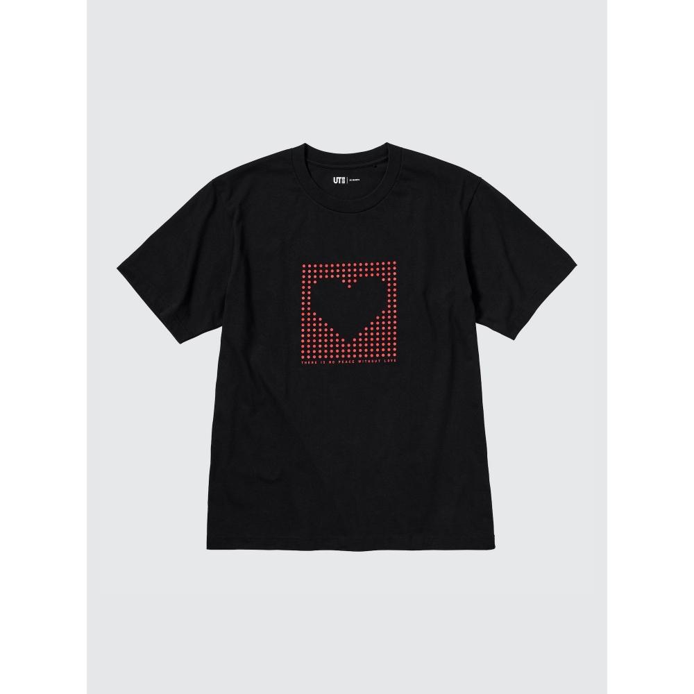 Uniqlo Peace For All Graphic T  shorT Sleeve Regular fiT  Rei inamoTo