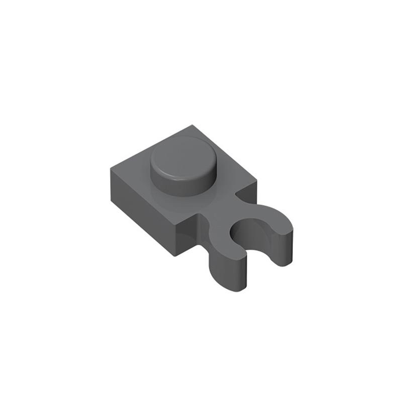 Non-Toxic Moc 10Pcs 60897 4085 1X1 Single Side Building Blocks Horizontal Clamp Plate Bricks Particle Puzzle Idea Toys Children Kid Gifts