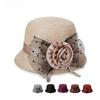 Cappello da Sole Estivo da Donna in Lino con Ampia Falda per Protezione Solare e Stile Casual