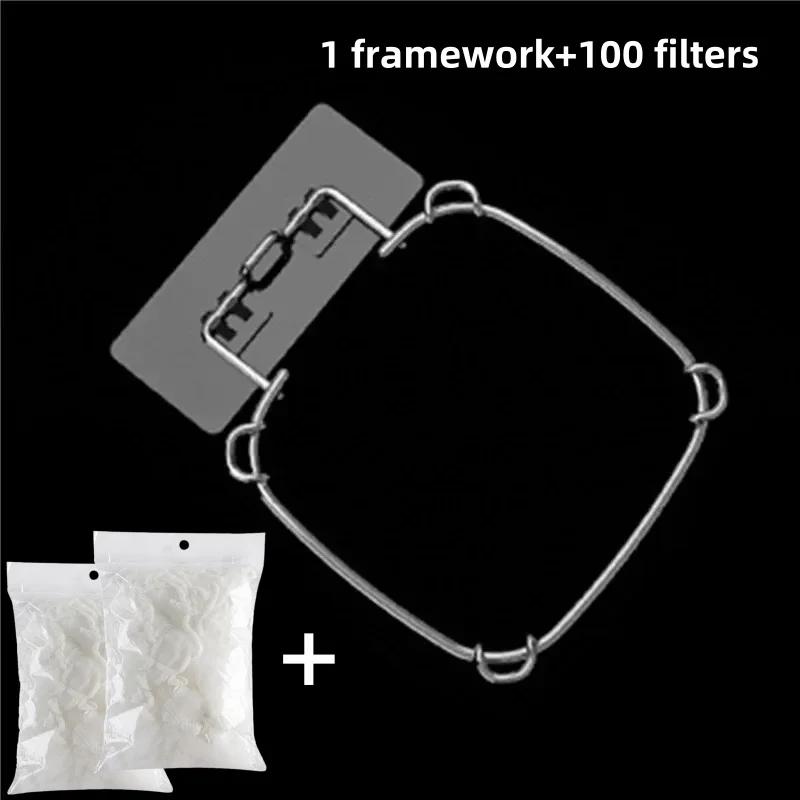 Disposable Food Scrap Sink Strainer Kitchen Sink Stainless Steel Drain Rack Garbage Strainer Rack Easy To Clean Universal Size