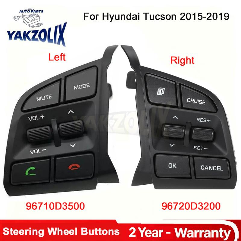 for Hyundai Tucson 2015 2016 2017 2018 Steering Wheel Cruise Control Switch Button 96720D3200 96710D3500 Car Accessories