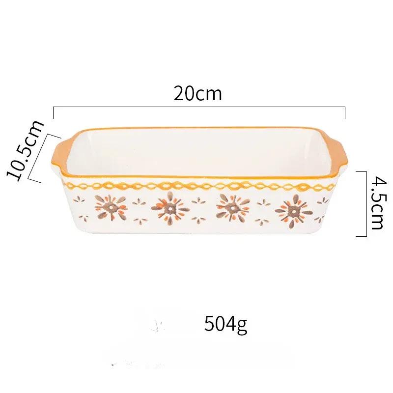 Kerámia sütőtál, sütő, lasagne sütő, téglalap alakú tál, sütőforma, fogantyús, sütő, konyhai sütőeszköz, sütőtálca