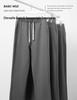 300g Schwere Dunkelgraue Unisex Gerade Bein Twill Jogginghose - Lässig, Vielseitig für Frühling und Herbst